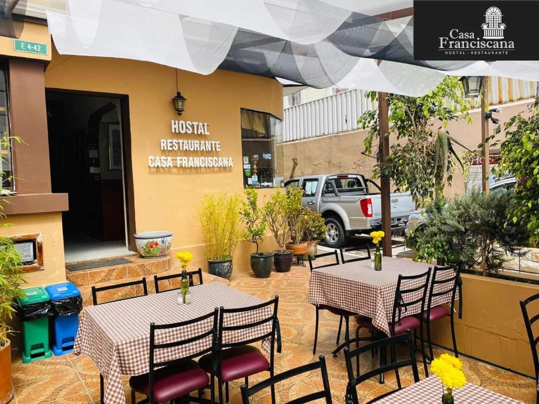 Hotel Casa Franciscana Кито Экстерьер фото