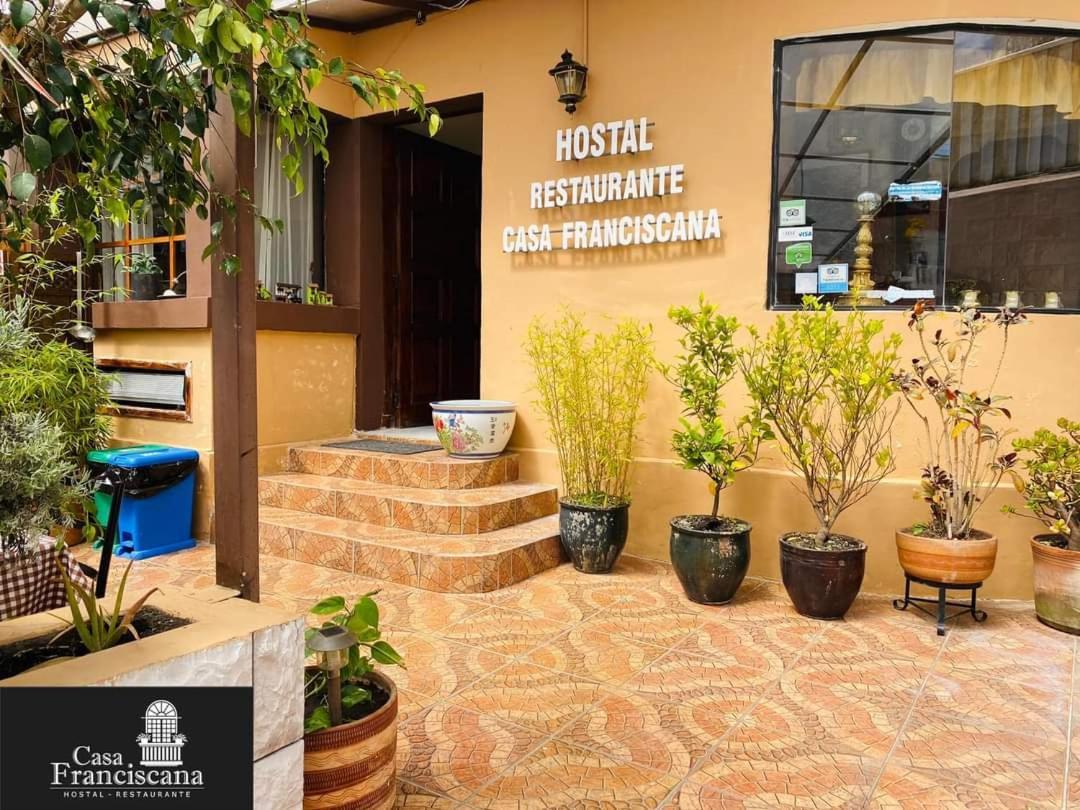 Hotel Casa Franciscana Кито Экстерьер фото