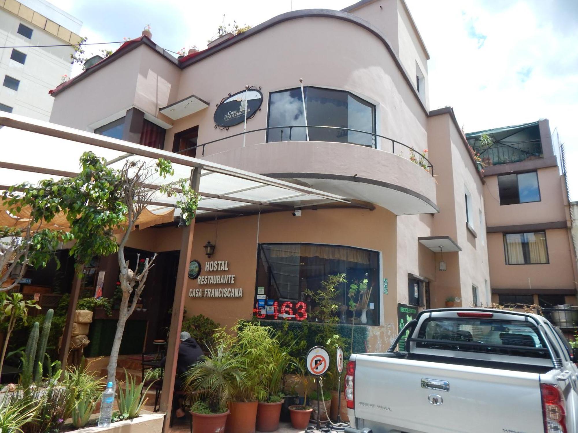 Hotel Casa Franciscana Кито Экстерьер фото